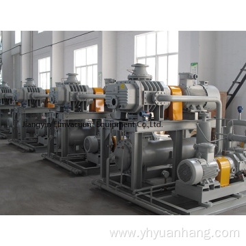 JZJQDP tri-lobe gas-cooled Roots/Screw vacuum pumping system